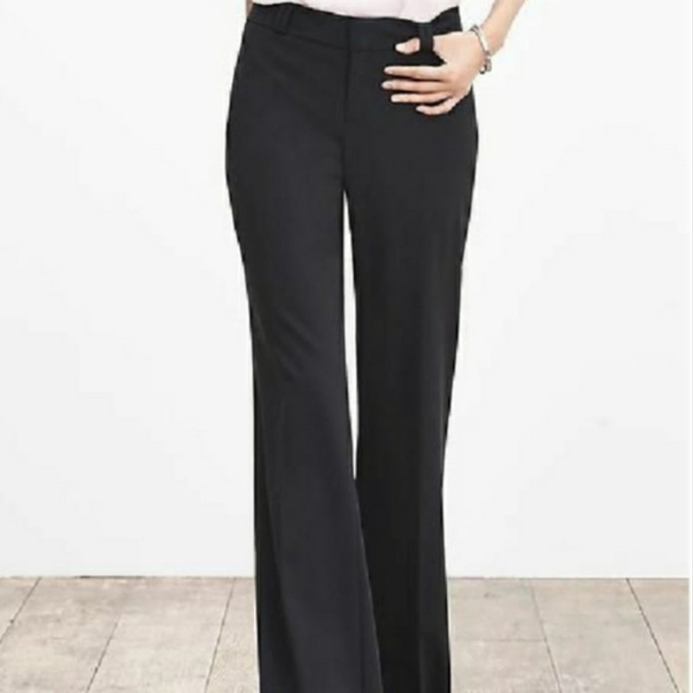 Banana Republic Jackson Fit Trouser in Black